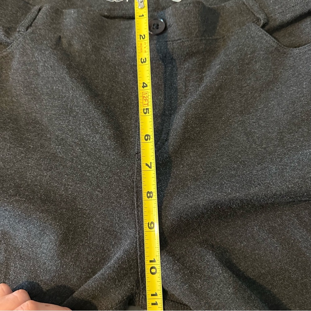 Betabrand Pants Womens XL Grey  Straight Leg Yoga Business Casual Office - Picture 6 of 8
